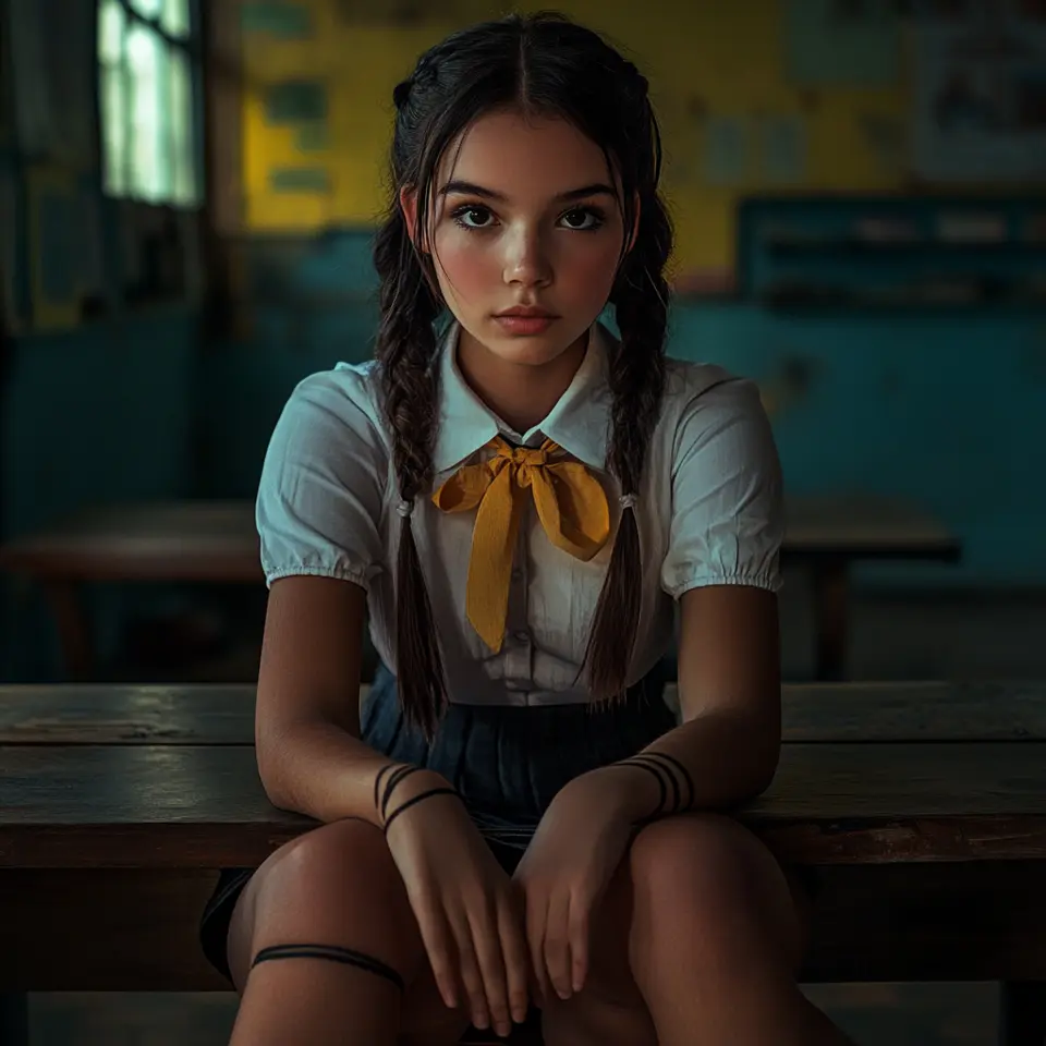 #ai #aiart #art #schoolgirl #portrait #photography