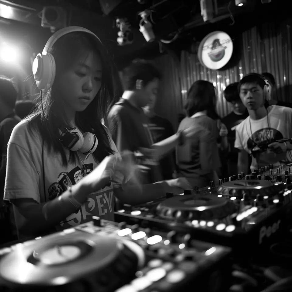 chinese club DJ --style raw